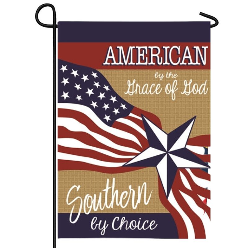 Southern by Choice Garden Flag